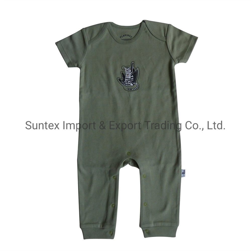 Wholesale Newborn Clothing 100% Cotton Baby Boy Romper